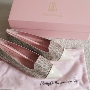 Never been worn. Pretty Ballerinas flats